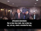 John Boehner sings a Disney classic