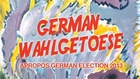 German Wahlgetoese - Michel Montecrossa’s 4 New-Topical-Songs about finding a new chancellor