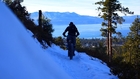 Fat Bike at Lake Tahoe around New Years...