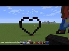 ★Minecraft★ Pixel Art #14 - Coeur ★ Tutorial ★