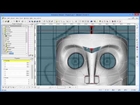 modeling a cartoon face with Animation:Master v17