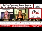 2 Ex Porn Stars' Message to Women Considering Doing Porn: Jessie Rogers & Vanessa Belmond Expose All