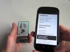 Wirelessly Powered E-ink Display Tag using NFC