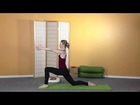 10 minute yoga class to open the hips and chest