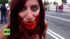 Mexico: Zombies swarm Mexico City on day of the living dead