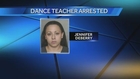 Dance instructor arrested for sexual relationship with student