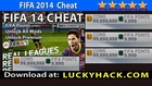 FIFA 14 Cheats Fifa Points and Manager Money - Android iOS - Updated FIFA 14 Cheat Unlock Premium
