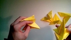 Como hacer una estrella modular de origami 3D (decoración navideña)