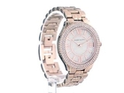 Anne Klein Women's AK 1430RMRG Swarovski Crystal Accented Watch